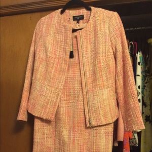 NWT Talbots Tweed Sheath Dress and Matching Blazer